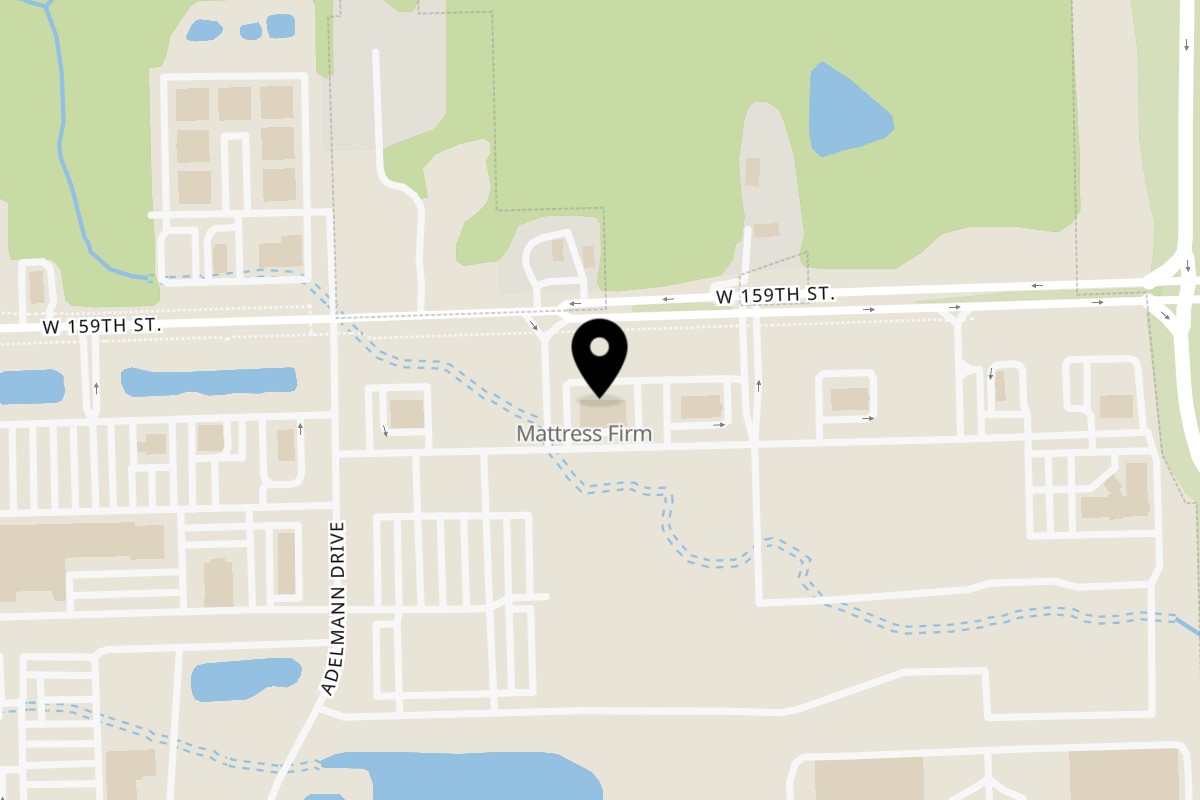 Map showing the location of Cravers on 16541 W 159th St in Lockport